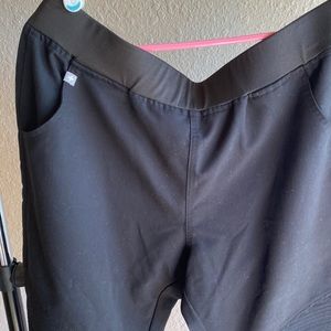 Figs scrub pant black